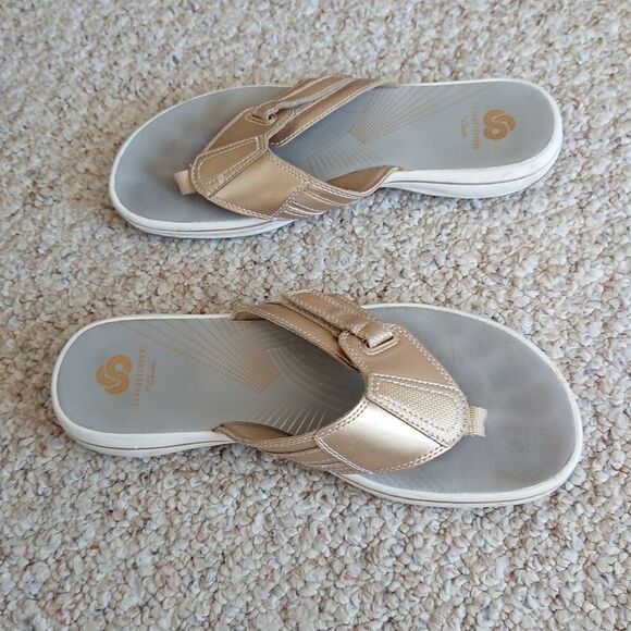 CLARKS Cloudsteppers Brinkley Jazz Sandals size 7M - Picture 5 of 13